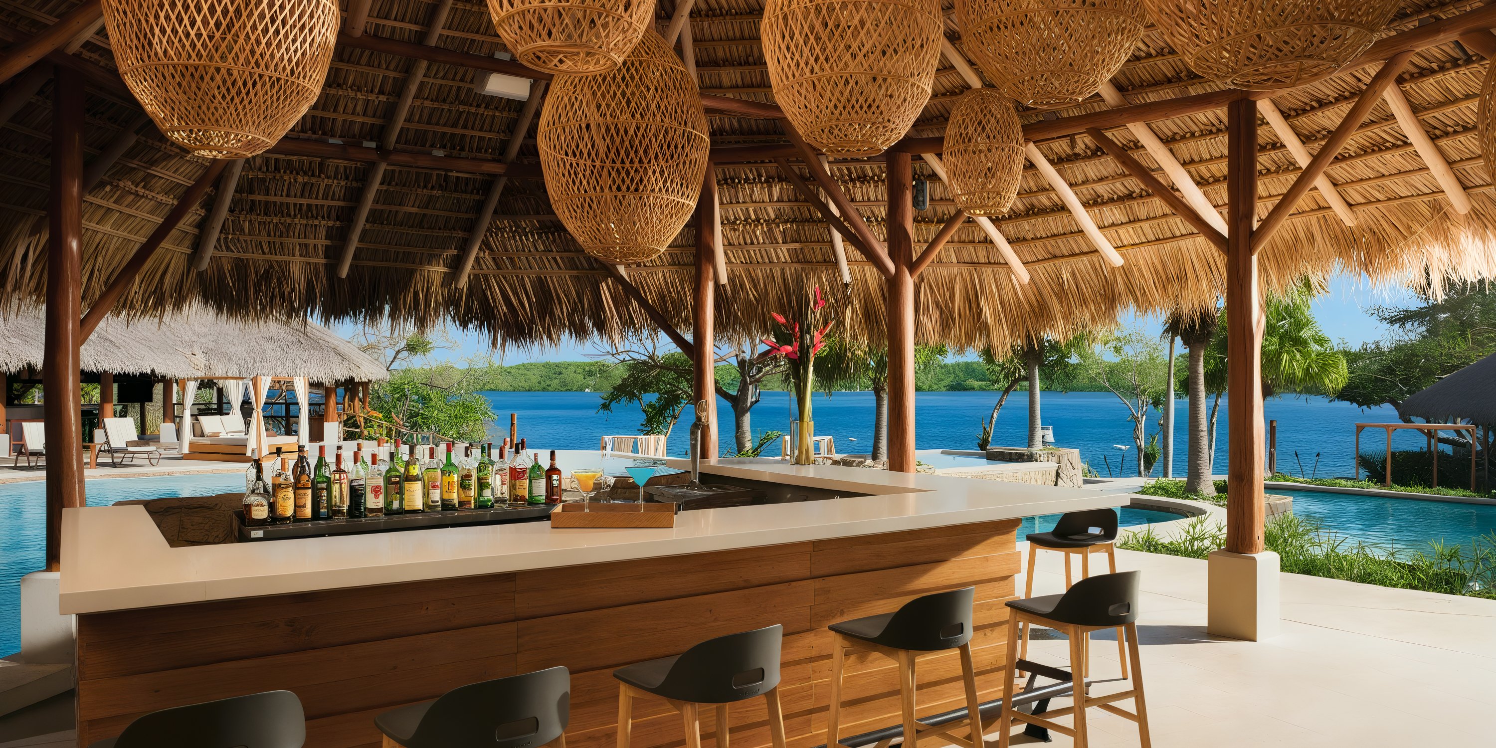 Secrets Papagayo Bar Pool